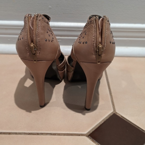 Studded stiletto heels, US size 7/ EUR size 37 - Picture 2 of 5